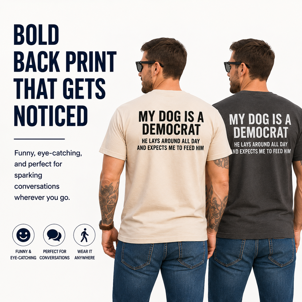 🔥Best Seller | My Dogs Is A Democr T-Shirt