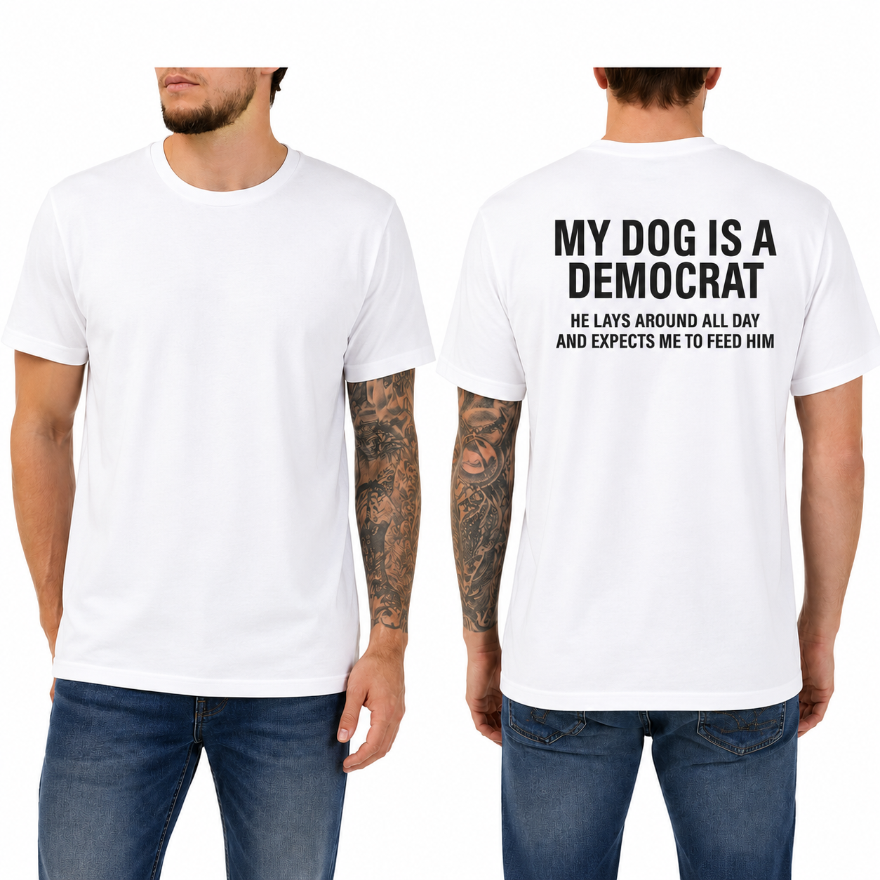 🔥Best Seller | My Dogs Is A Democr T-Shirt