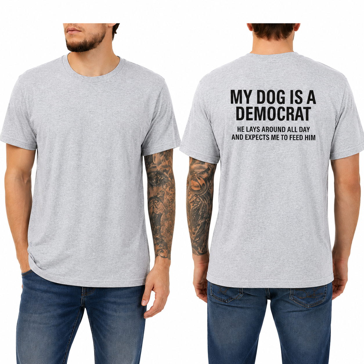 🔥Best Seller | My Dogs Is A Democr T-Shirt
