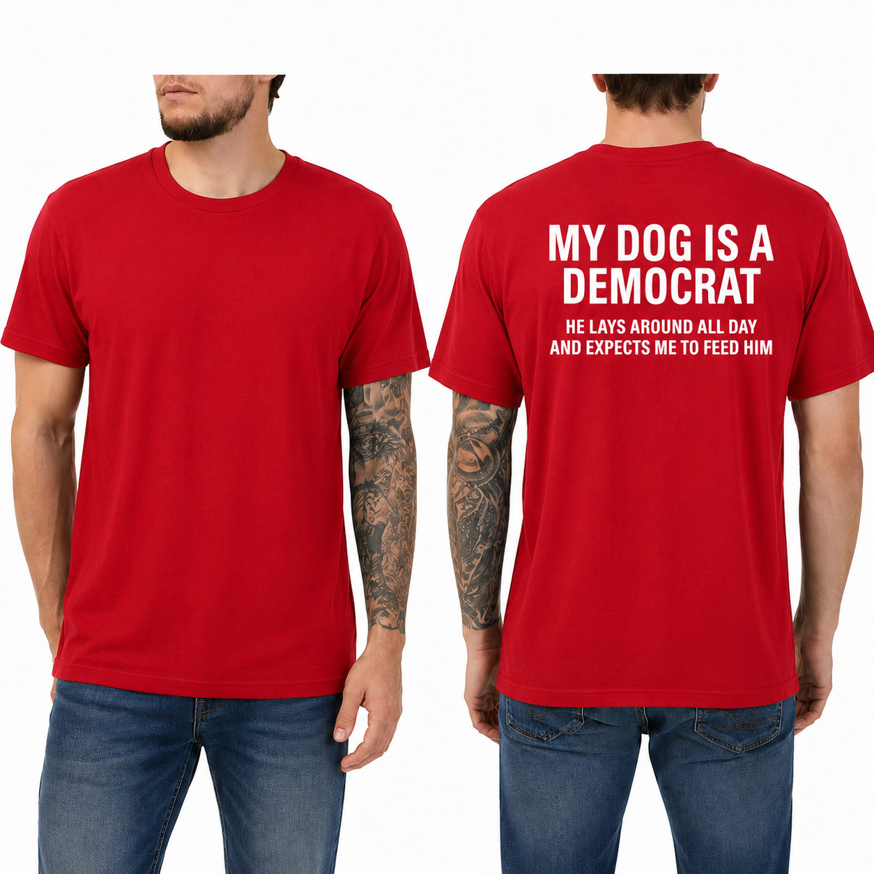🔥Best Seller | My Dogs Is A Democr T-Shirt