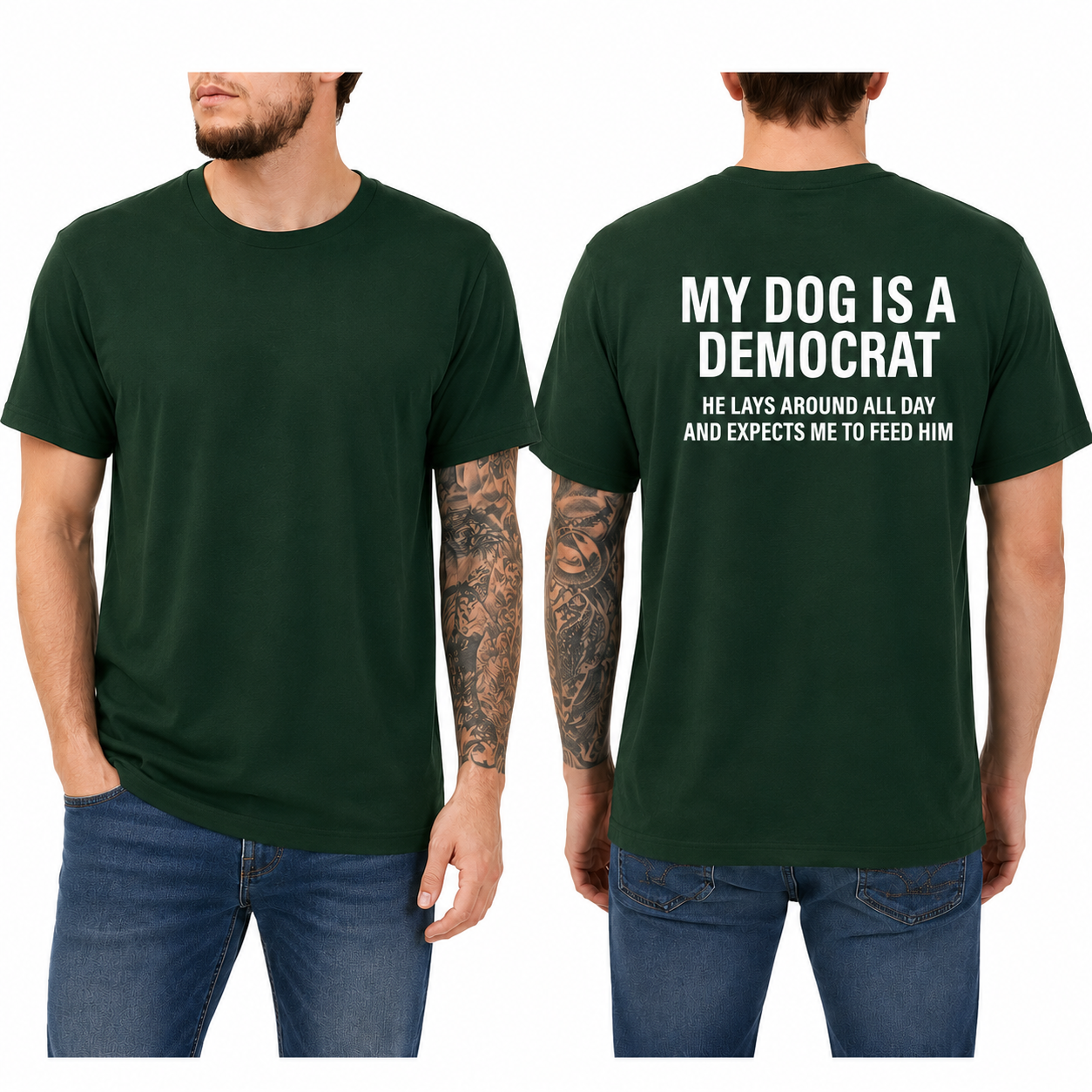 🔥Best Seller | My Dogs Is A Democr T-Shirt