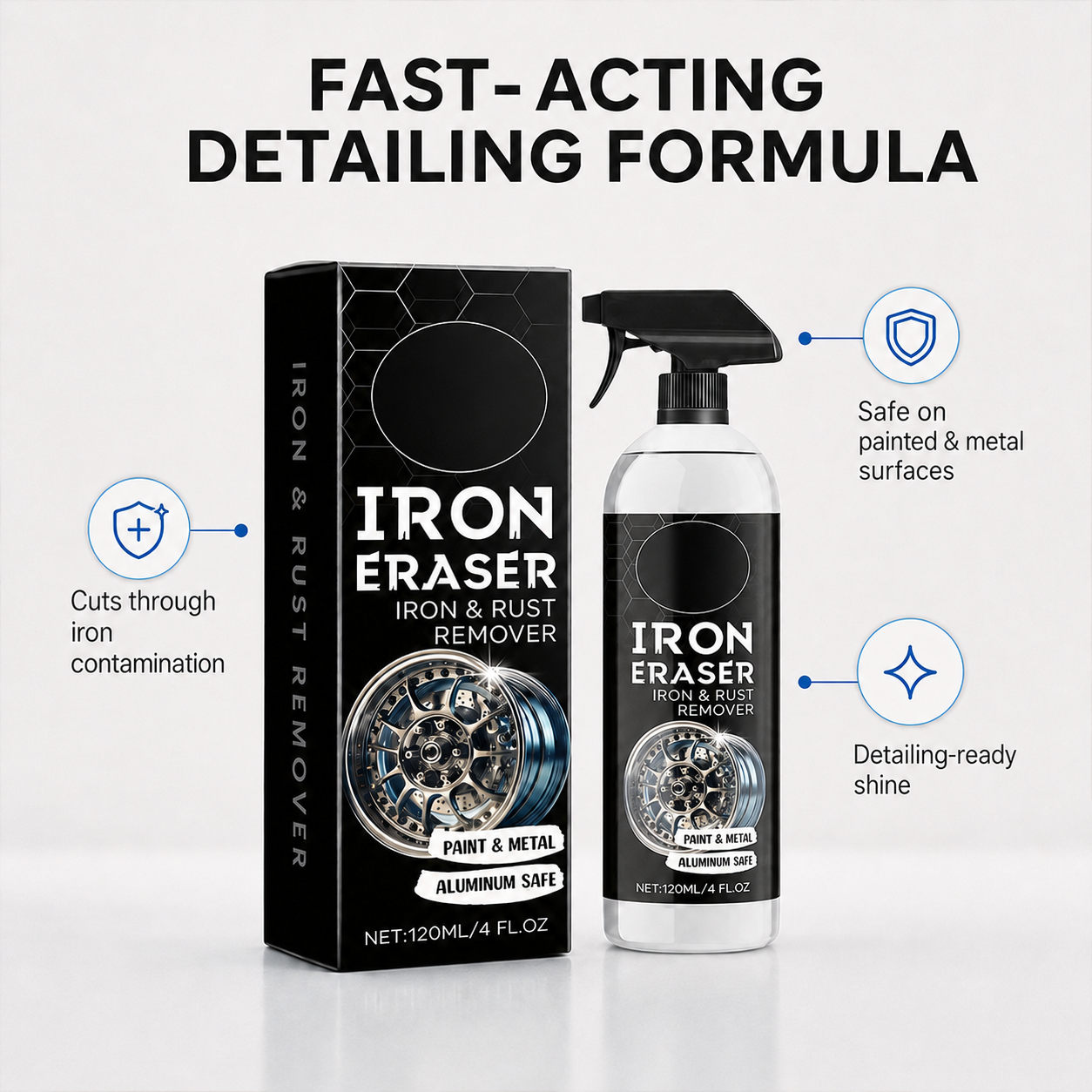 Multi-Surface Car Cleaner – Remove Rust & Grime Fast