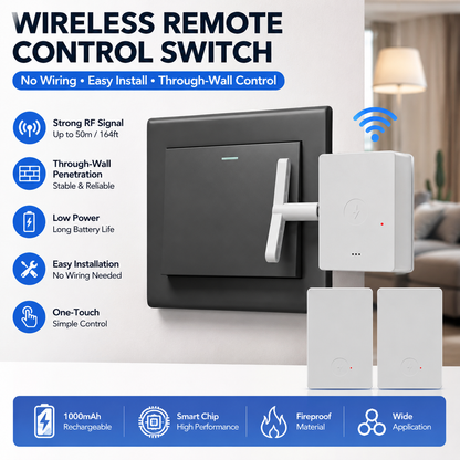 🔥Hot Sale | Wireless Remote Control Light Switch