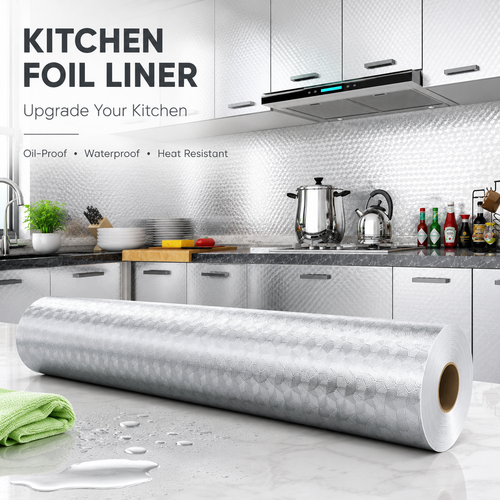 💧Oil-Proof & Waterproof✨ Easy-Clean Kitchen Wallpaper(40 CM*3 M)