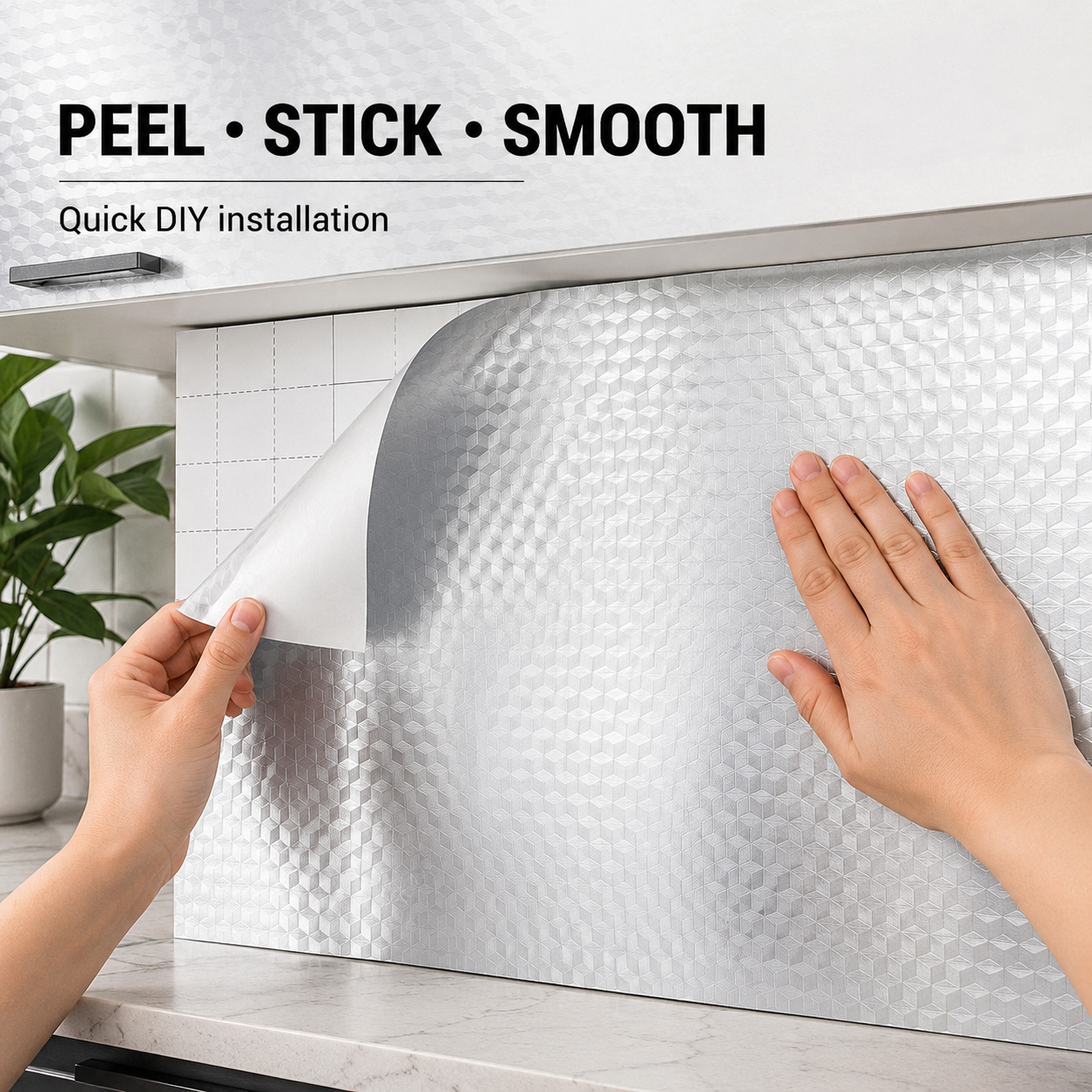 💧Oil-Proof & Waterproof✨ Easy-Clean Kitchen Wallpaper(40 CM*3 M)