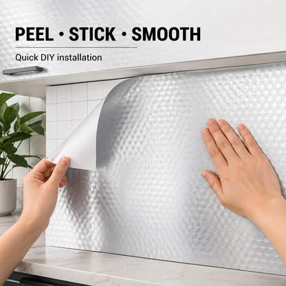 💧Oil-Proof & Waterproof✨ Easy-Clean Kitchen Wallpaper(40 CM*3 M)