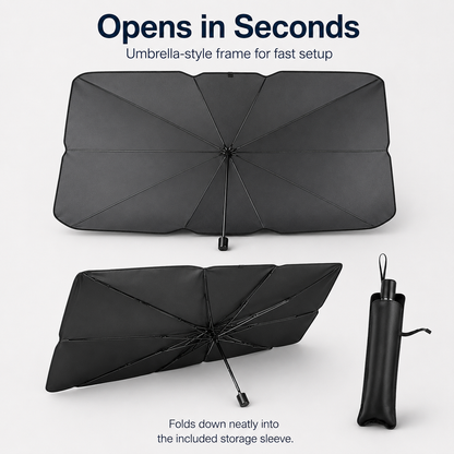 Foldable Windshield Sun Shade Umbrella
