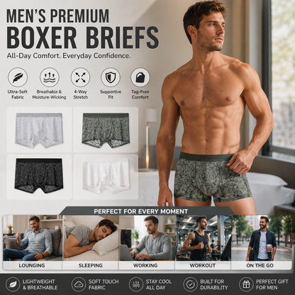 ⚡️Flash Sale｜Men's Leopard Lace Boxers