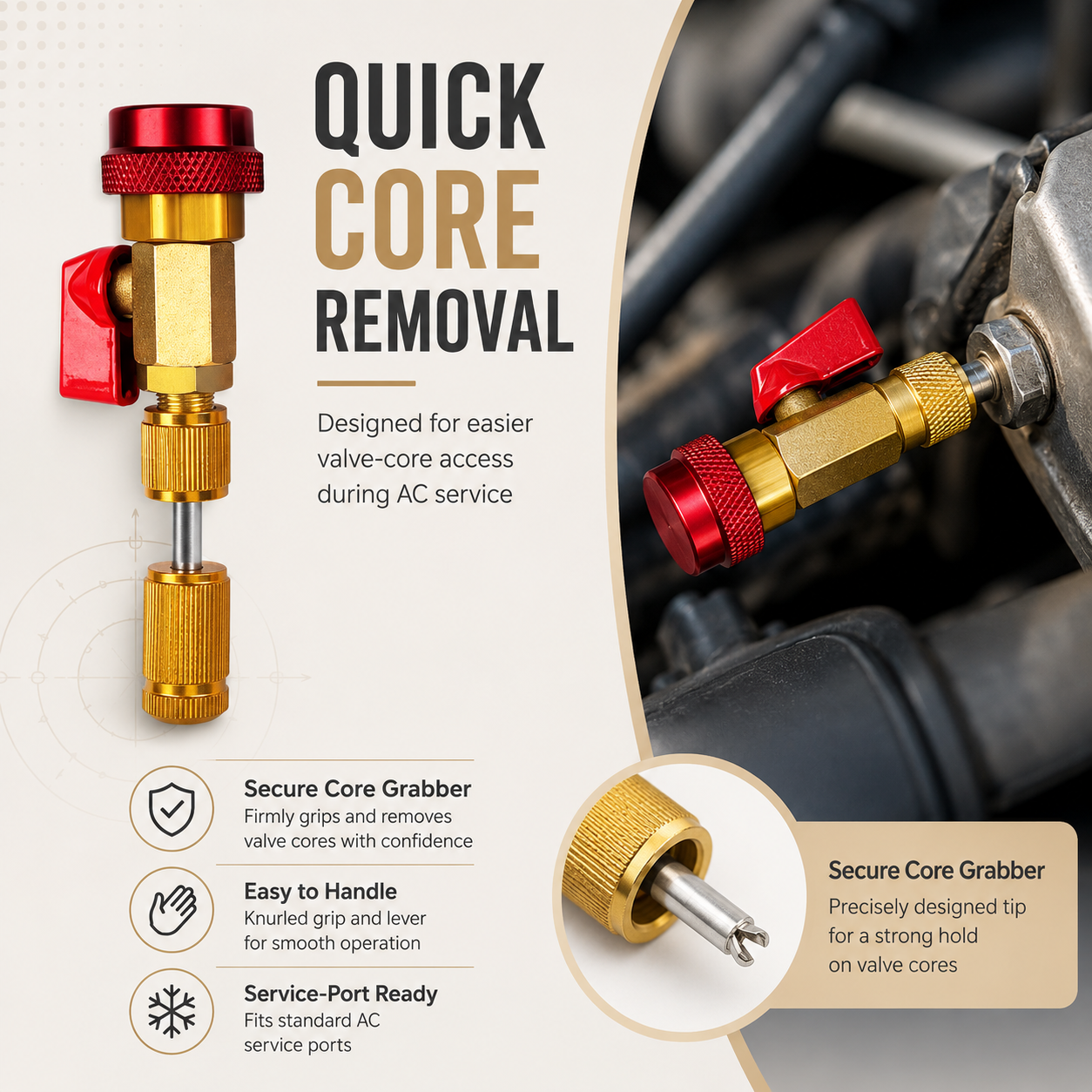 🔥Bestseller｜Valve Core High Pressure Repair Tool
