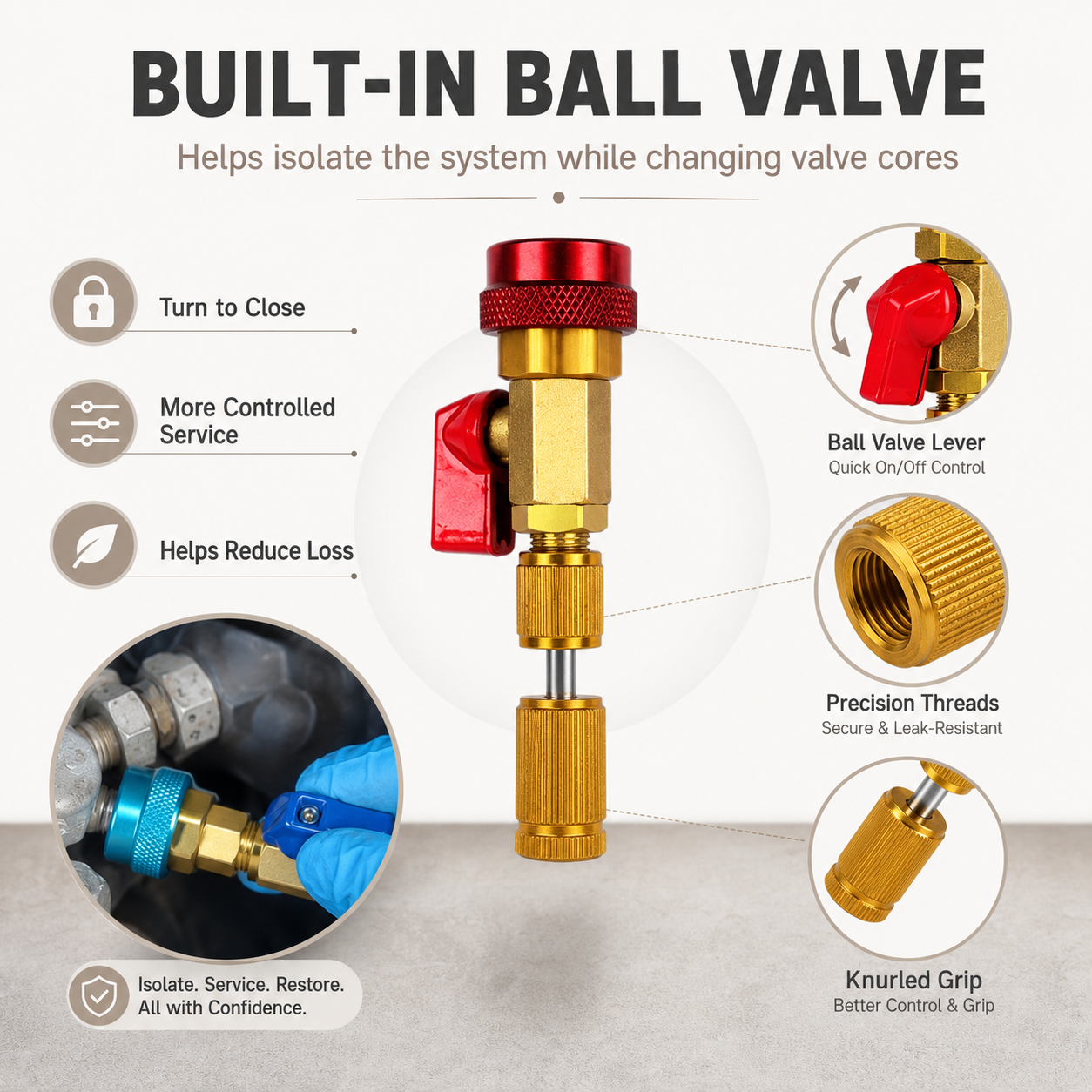 🔥Bestseller｜Valve Core High Pressure Repair Tool