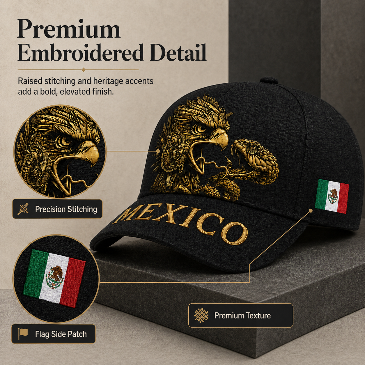 🔥 Hot Sale | Men's & Women's Mexico National Team Soccer Baseball Cap