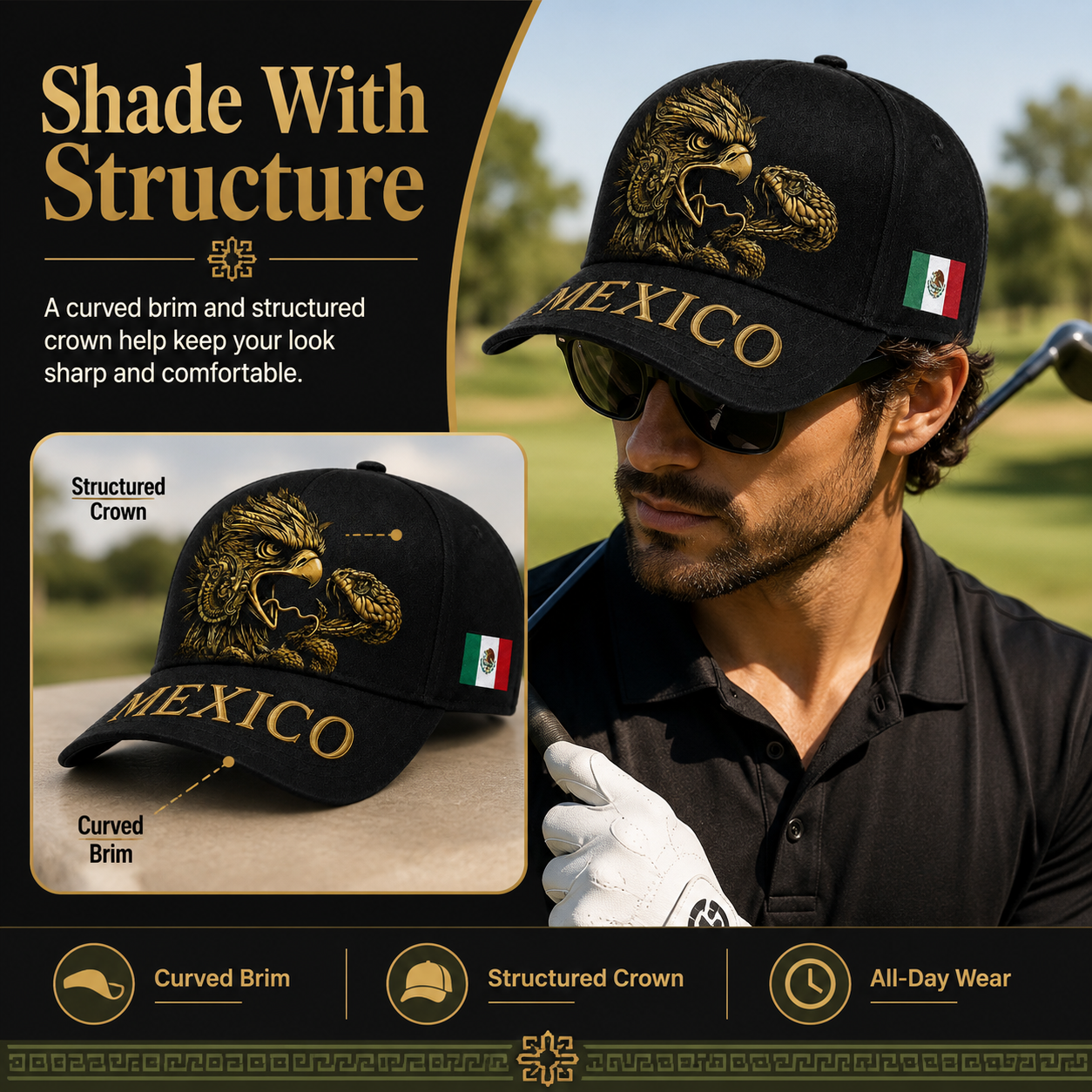 🔥 Hot Sale | Men's & Women's Mexico National Team Soccer Baseball Cap