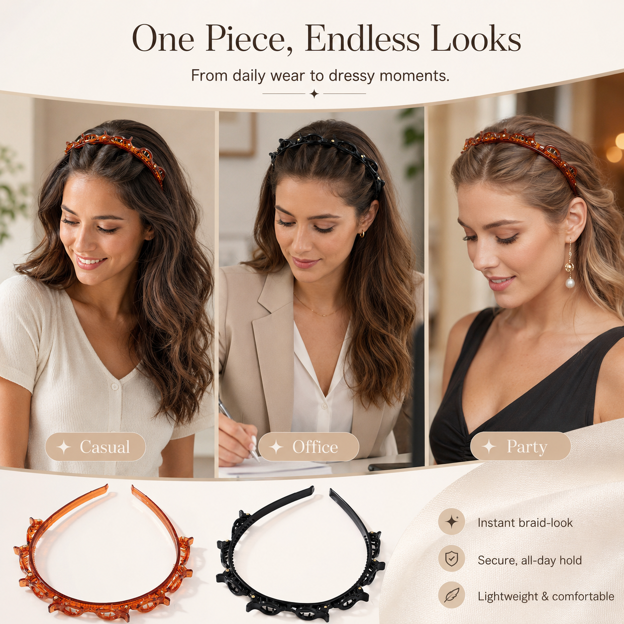 🔥Bestseller｜Crystal Hairbands For Women