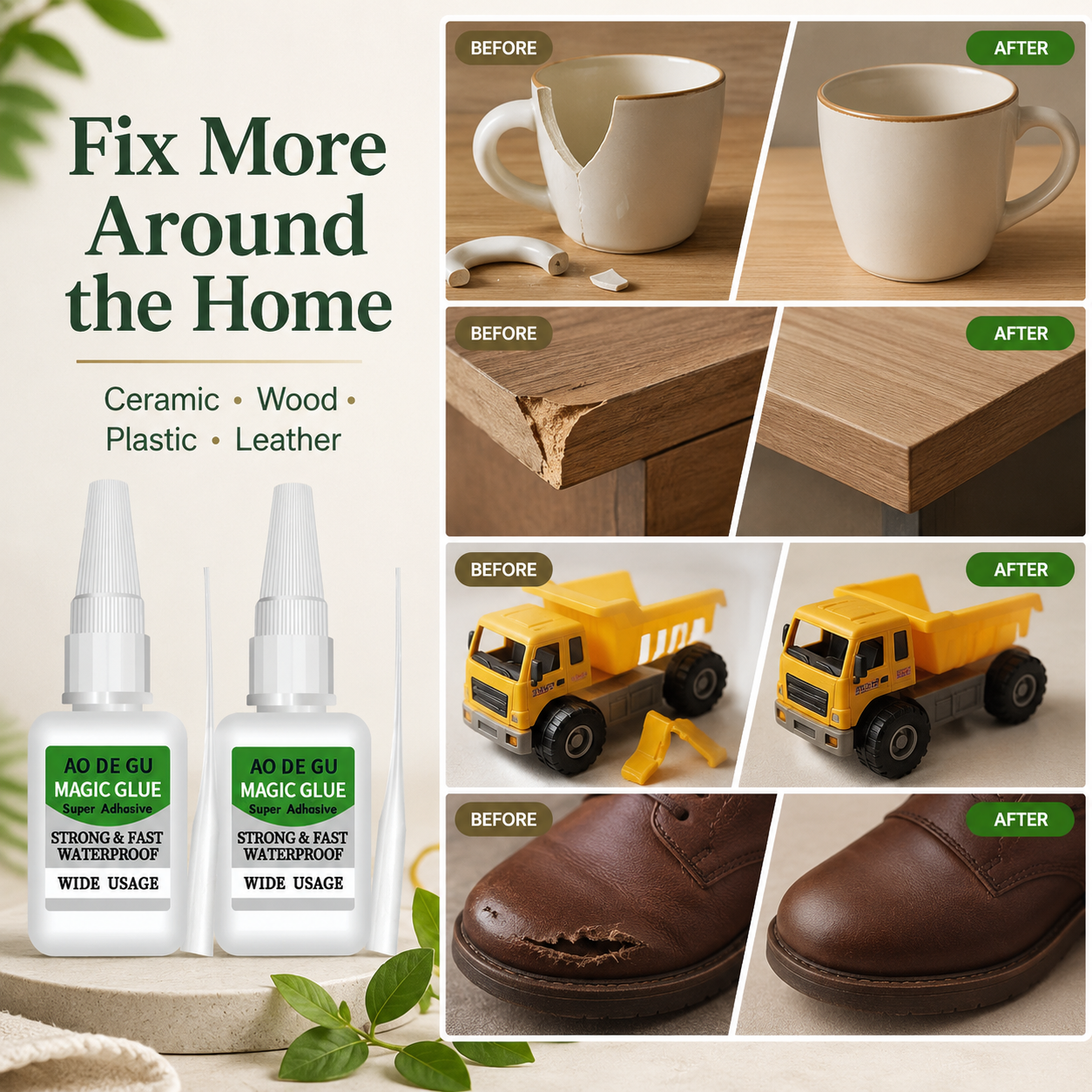 🔥Bestseller｜4PCS Fast-Setting CA Glue
