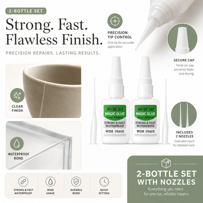 🔥Bestseller｜4PCS Fast-Setting CA Glue