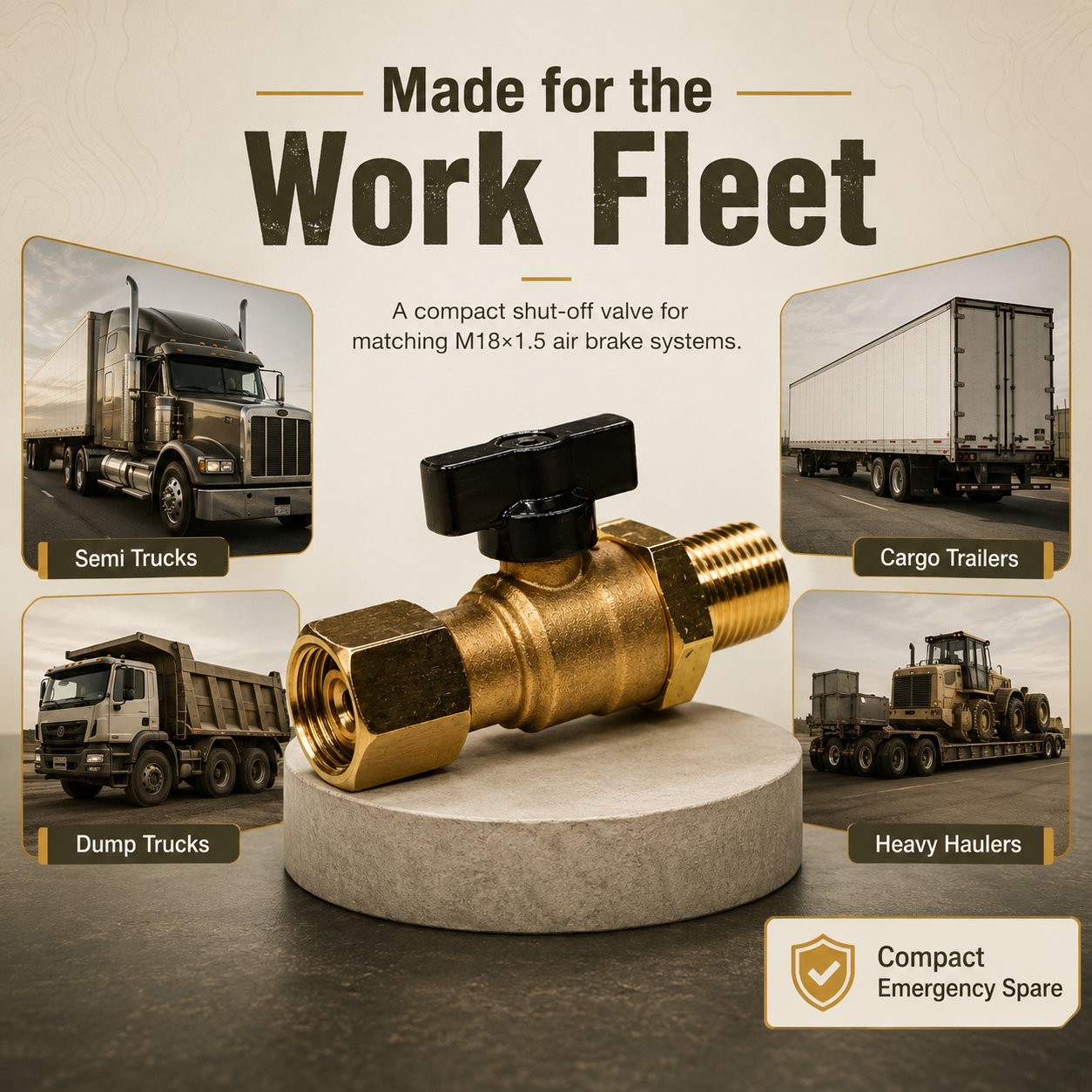 🔥 Hot Sale | Truck Front Air Brake Cut Off Valve