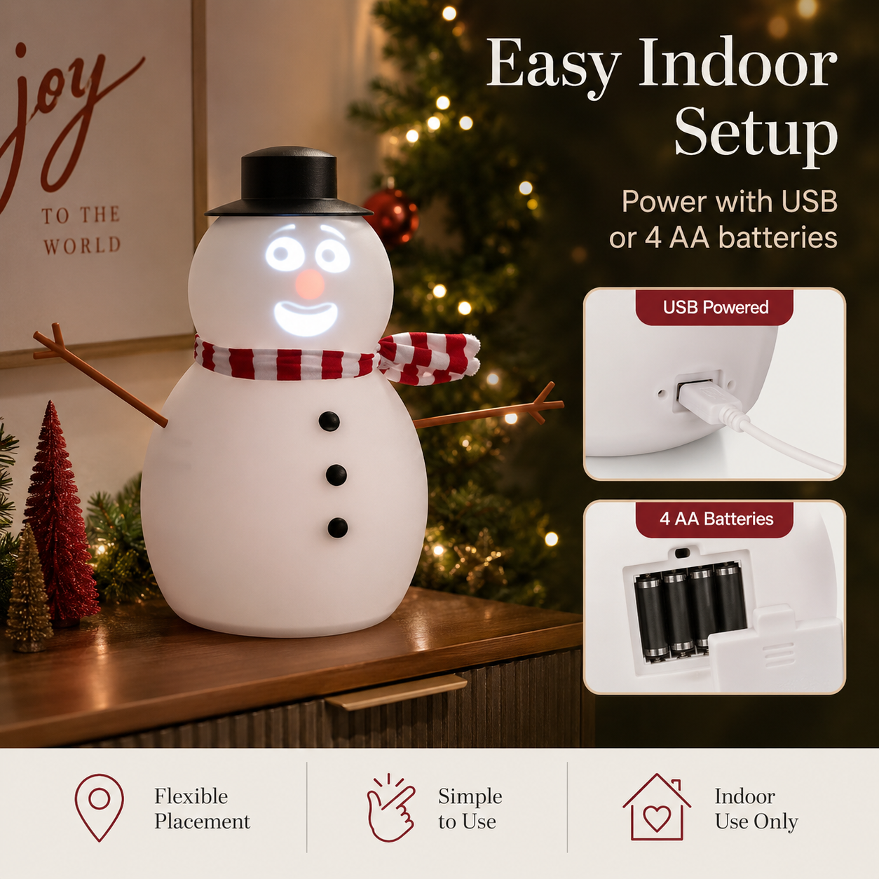 💥New Arrival | 12" Animated Talking Snowman