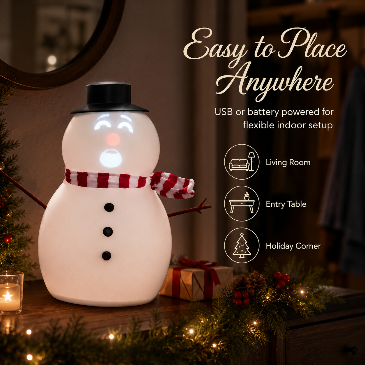 💥New Arrival | 12" Animated Talking Snowman