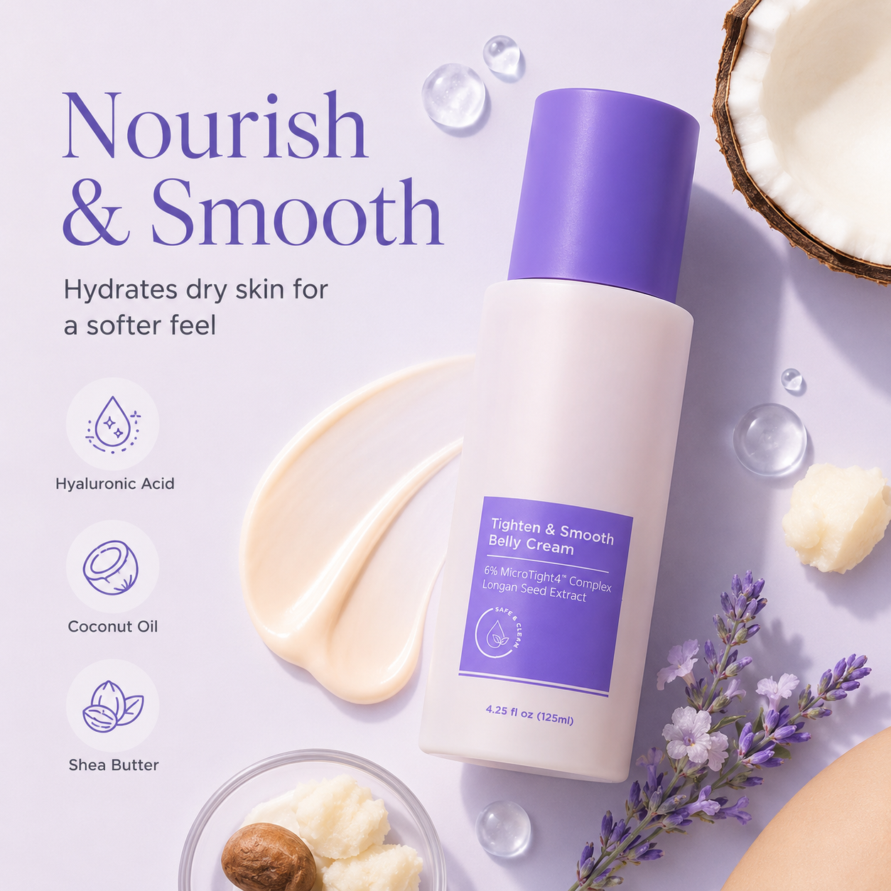 🔥 Best Seller | Tightening & Smoothing Belly Cream