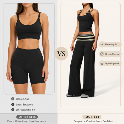💥New Arrival | Women's 2-Piece Casual Athletic Set Ultra-stretchy