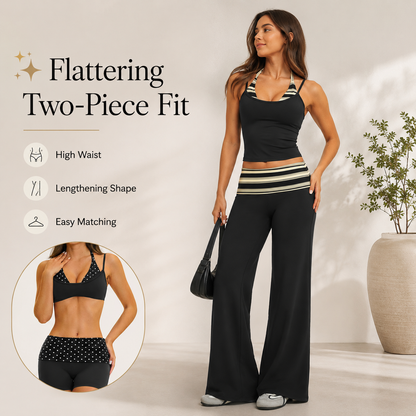 💥New Arrival | Women's 2-Piece Casual Athletic Set Ultra-stretchy