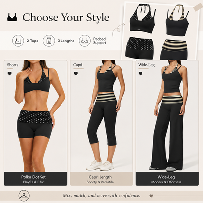 💥New Arrival | Women's 2-Piece Casual Athletic Set Ultra-stretchy