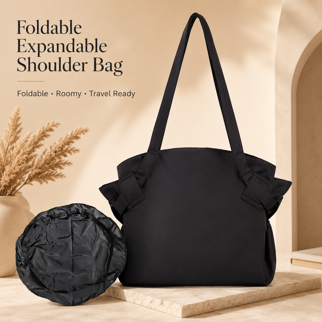 💥New Arrival | Large Expandable Foldable Shoulder Tote Bag