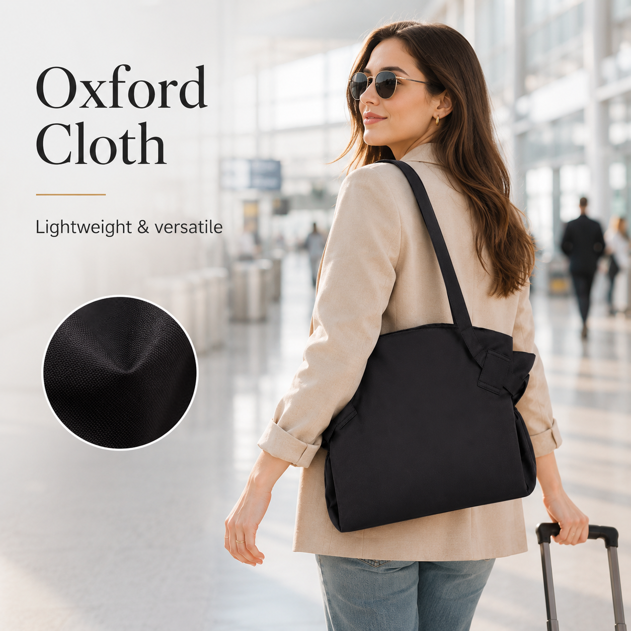 💥New Arrival | Large Expandable Foldable Shoulder Tote Bag
