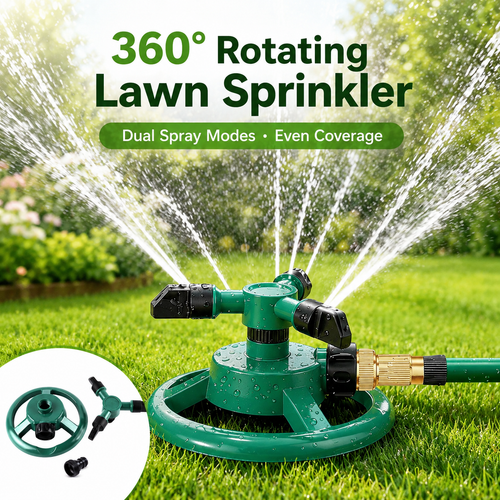 🔥 Hot Sale | 360 Degree Rotating Lawn Sprinkler