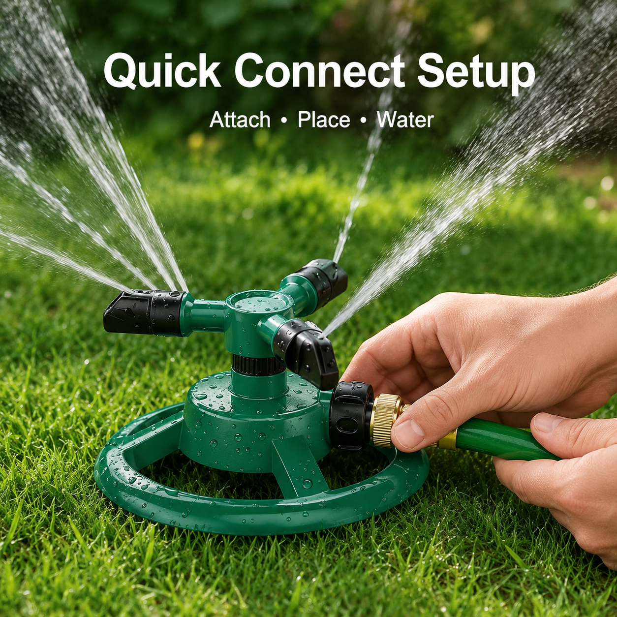 🔥 Hot Sale | 360 Degree Rotating Lawn Sprinkler