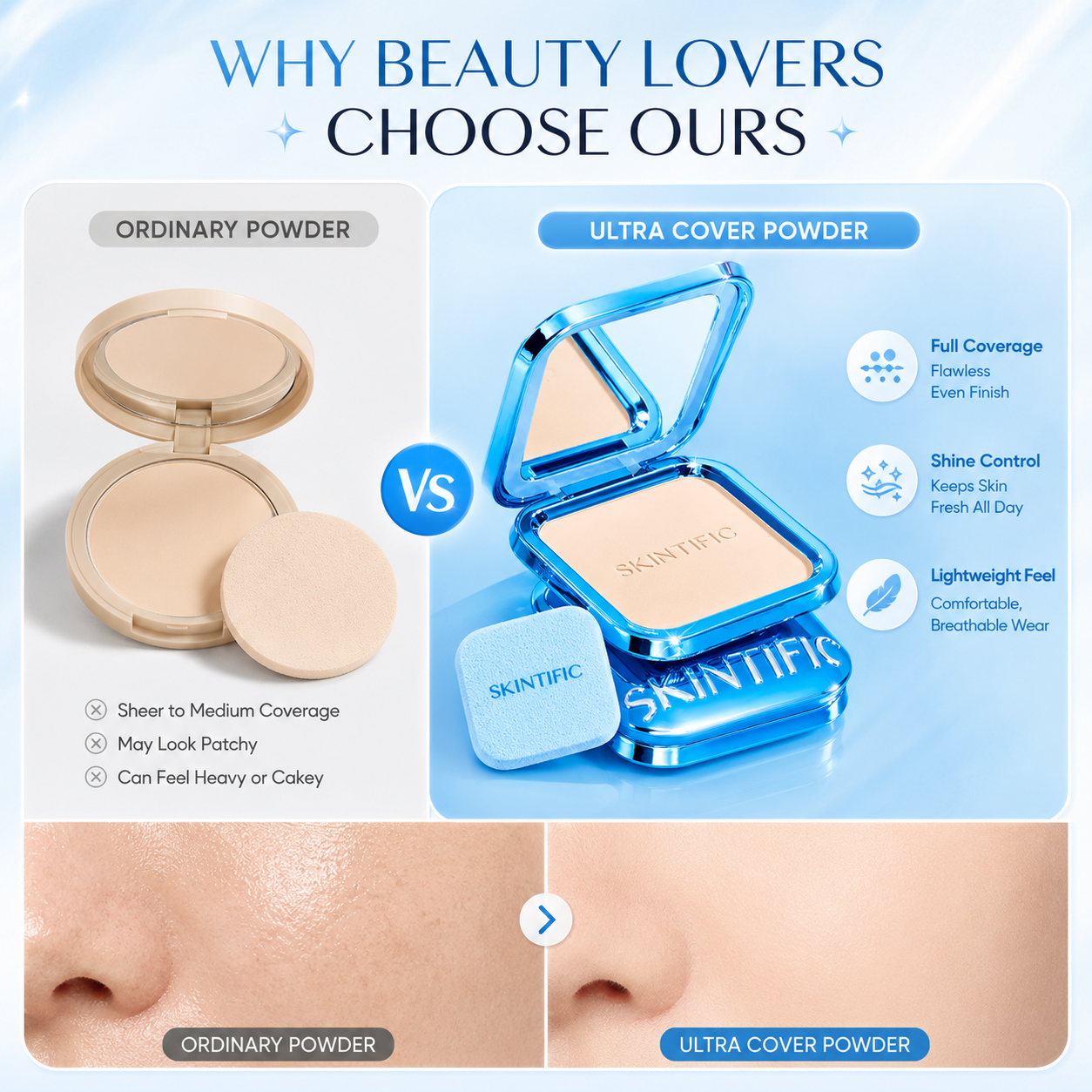 💥New Launch | Ultra Cover Powder Foundation