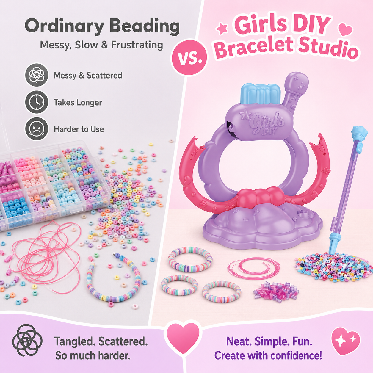 🔥Bestseller｜Bracelet Maker with Bead Accessory Pack