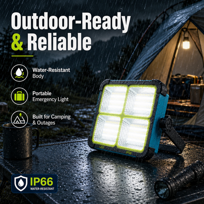 🔥 Hot Sale | Solar Rechargeable LED Work Light