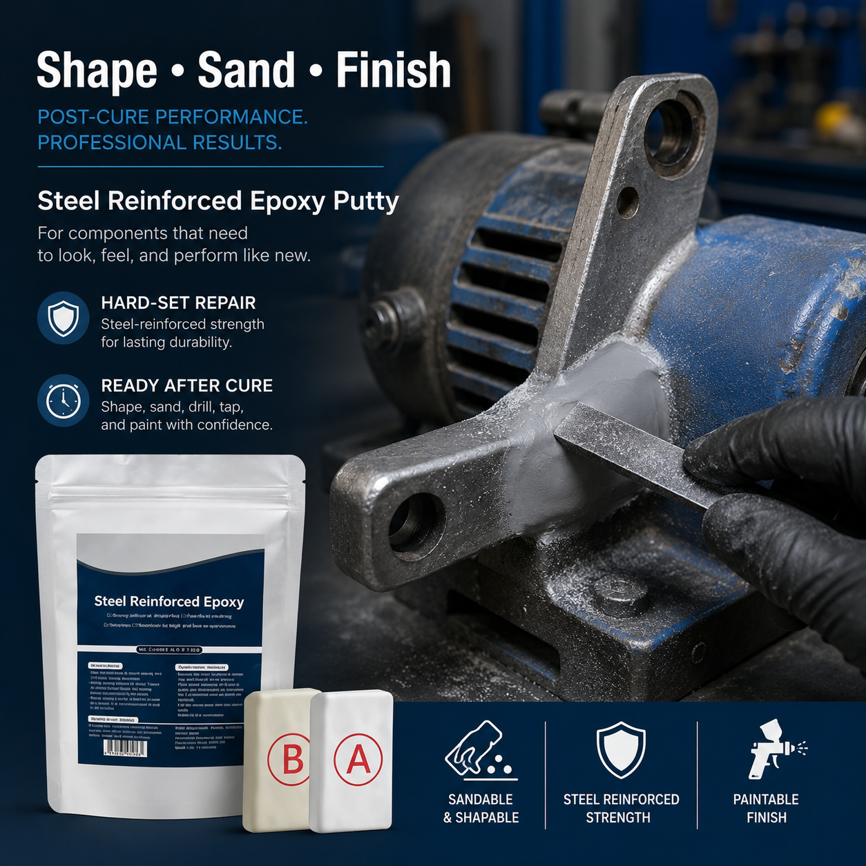⚡️Flash Sale｜Steel Reinforced Epoxy Putty