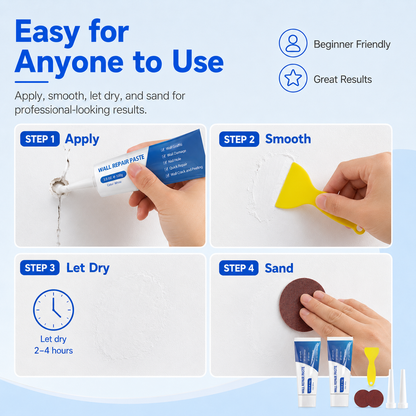 🏠 Home Repair Essential | Professional Wall Repair Paste Kit