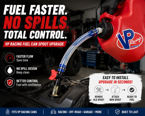 ⛽ Racing Fuel Can Upgrade Kit – No Spill Fuel Jug Nozzle Kit