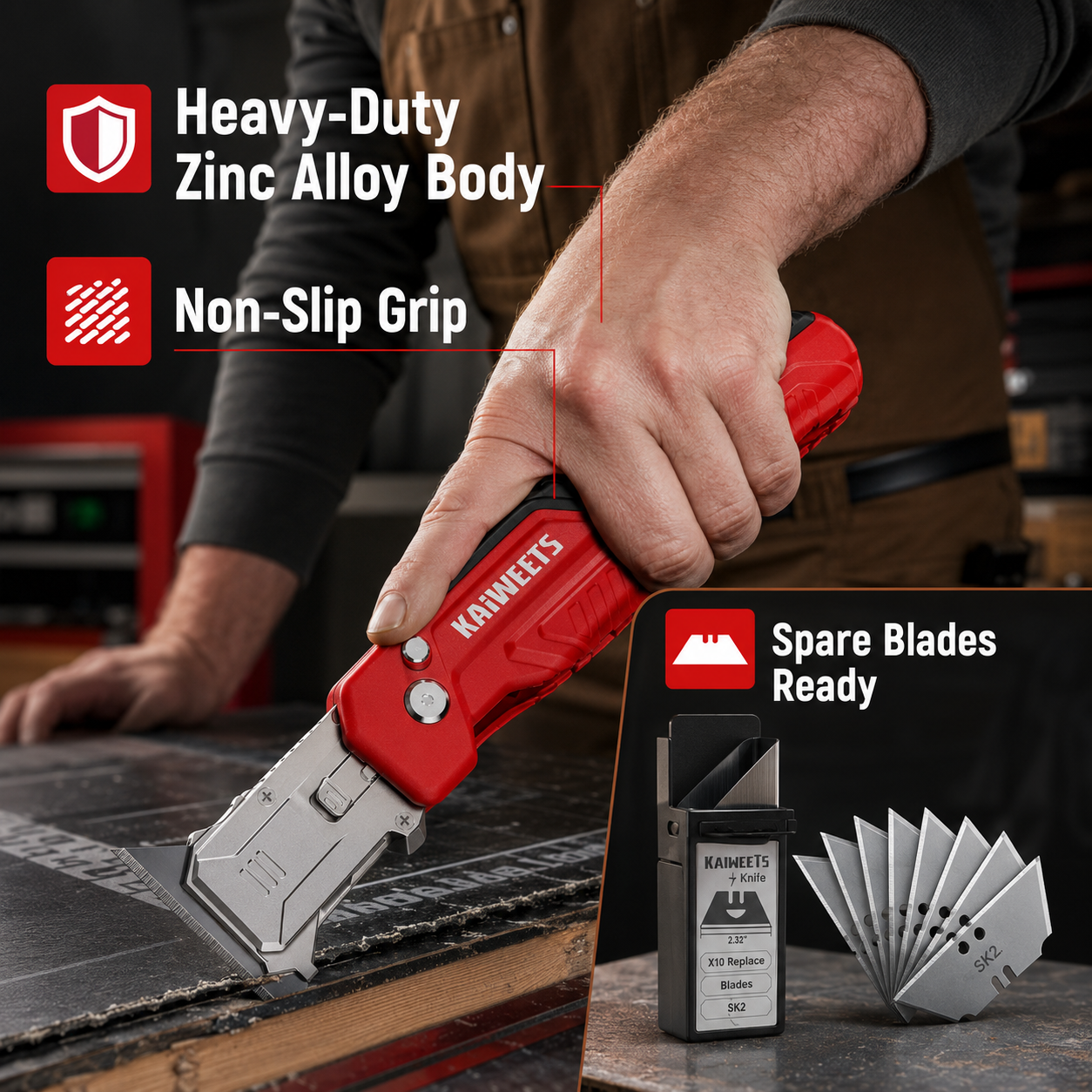 💥New Launch | 2-in-1 Utility Knife Scraper