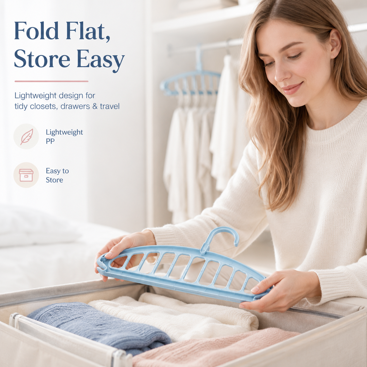 🔥 Hot Sale | 2pcs Folding Rotatable Clothes Drying Rack with Anti-Slip Design