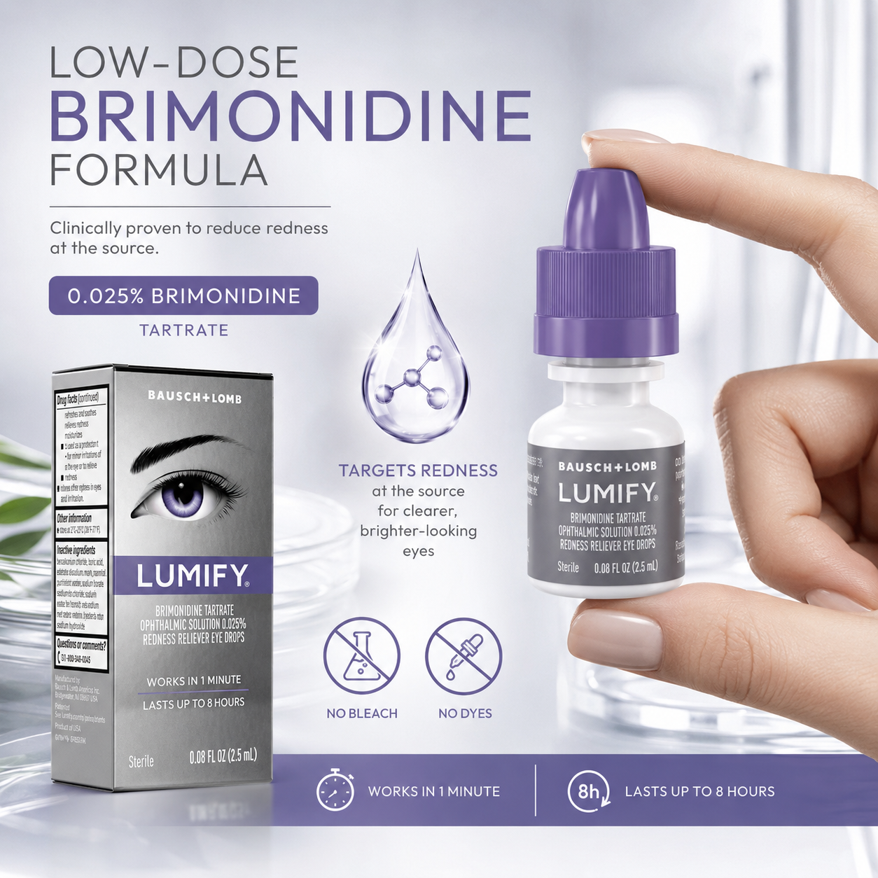 🔥Bestseller | Redness Reliever Eye Drops (2.5mL)
