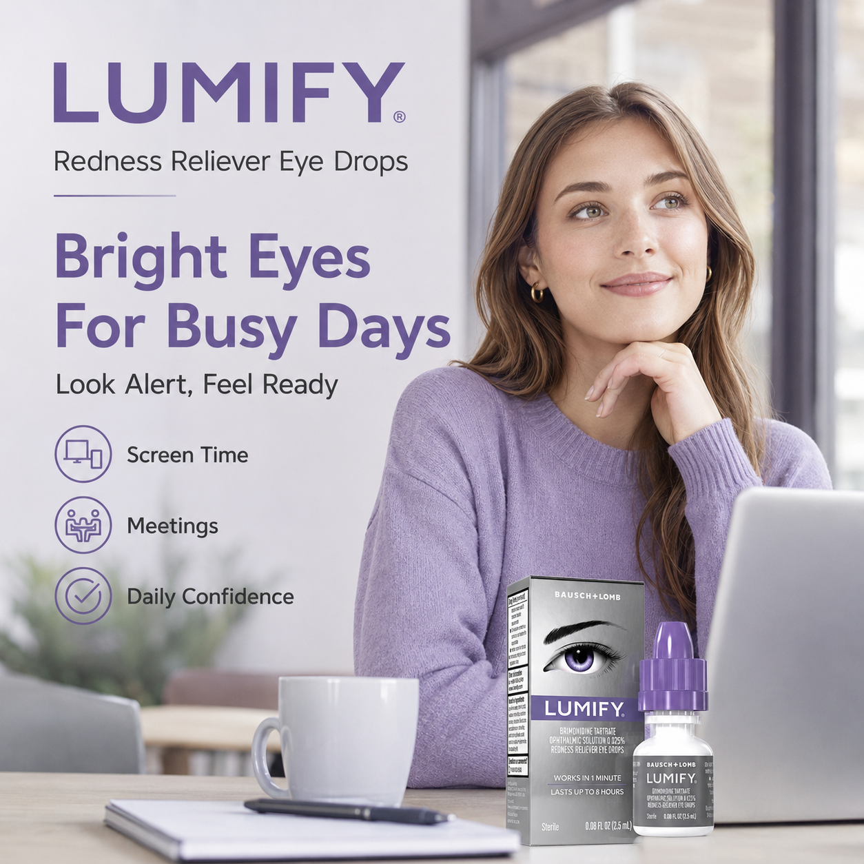 🔥Bestseller | Redness Reliever Eye Drops (2.5mL)
