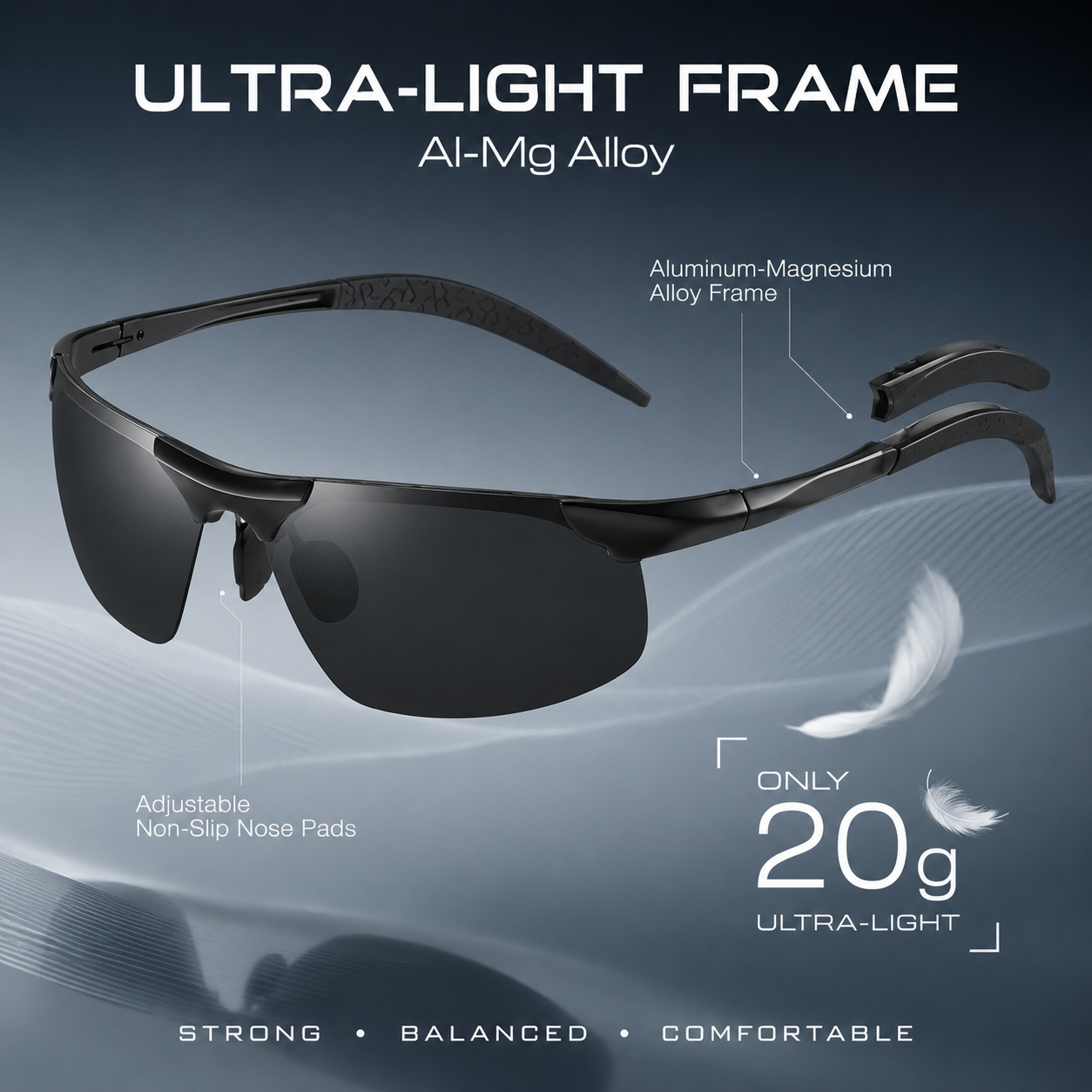 💥New Launch | Men's UV 400 Polarized Sunglasses