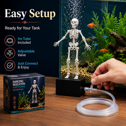 🔥 LAST DAY 50% OFF-🌊Dancing Skeleton Aquarium Bubbler
