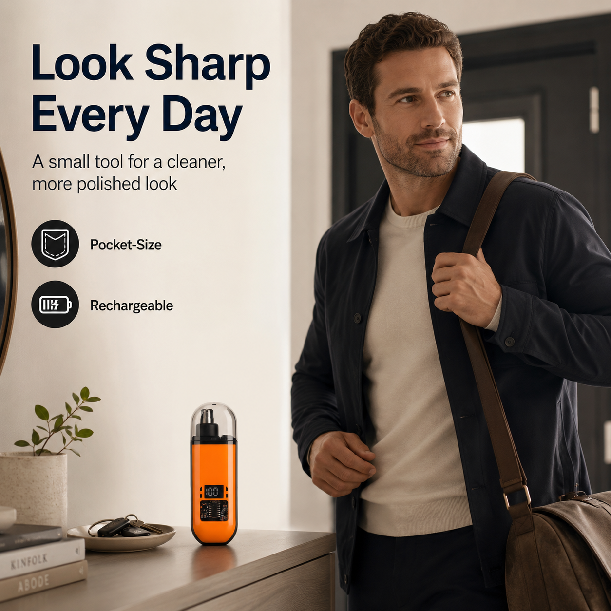 🔥 LAST DAY 50% OFF-🛠️Electric Nose Hair Trimmer