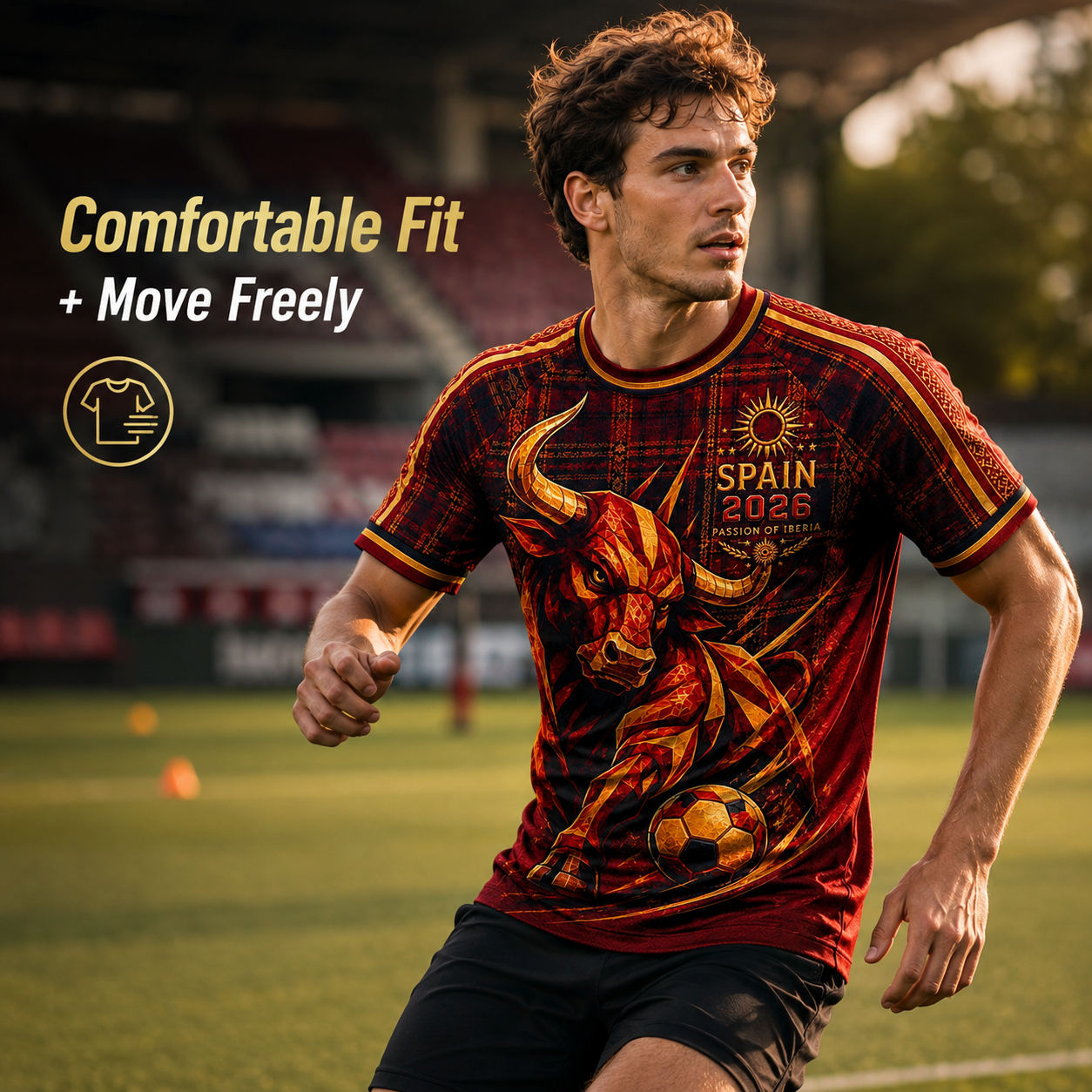 💥New Launch 🔥2026 Spain Theme T-Shirt