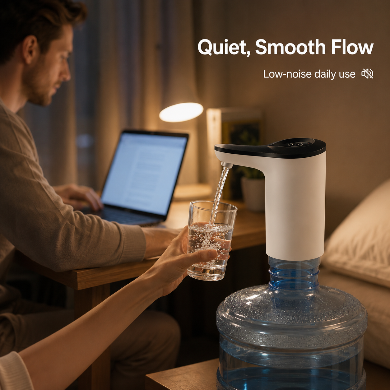 🔥 Smart Water Bottle Dispenser Pump 💧 One-Touch Water Dispensing & Save Up to 50% Today! 🎉