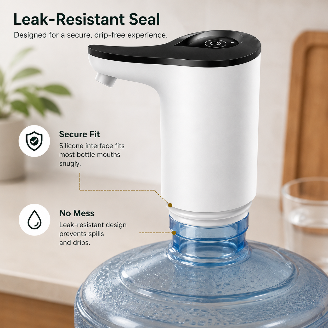 🔥 Smart Water Bottle Dispenser Pump 💧 One-Touch Water Dispensing & Save Up to 50% Today! 🎉