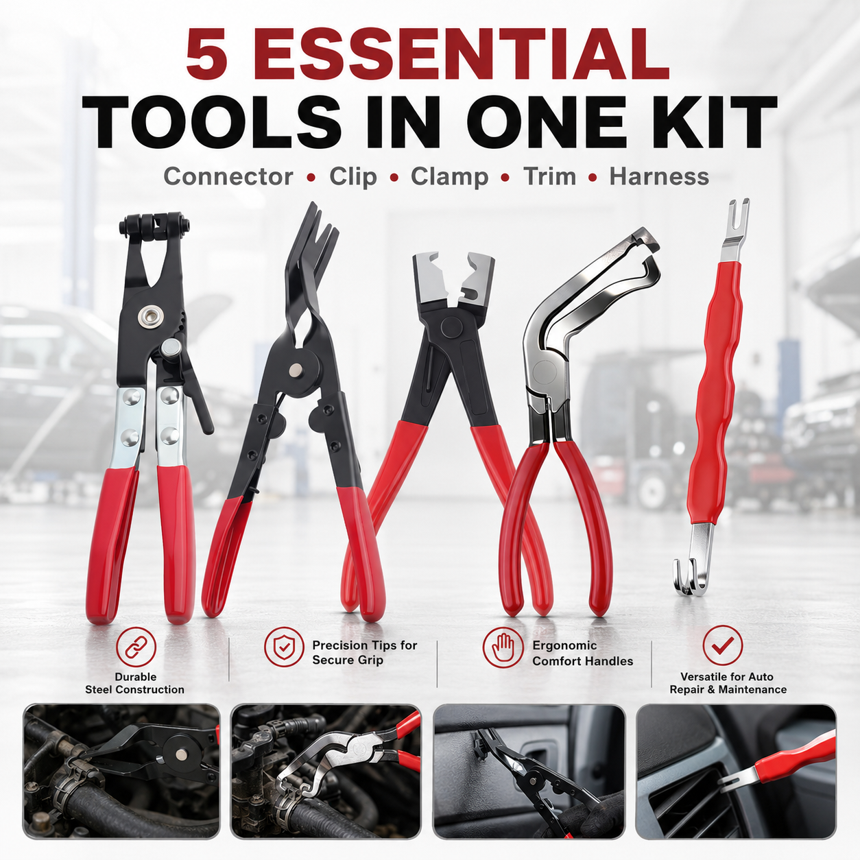 🔧 Automotive Connector Removal Tool – Fast & Easy Disconnect ⚡