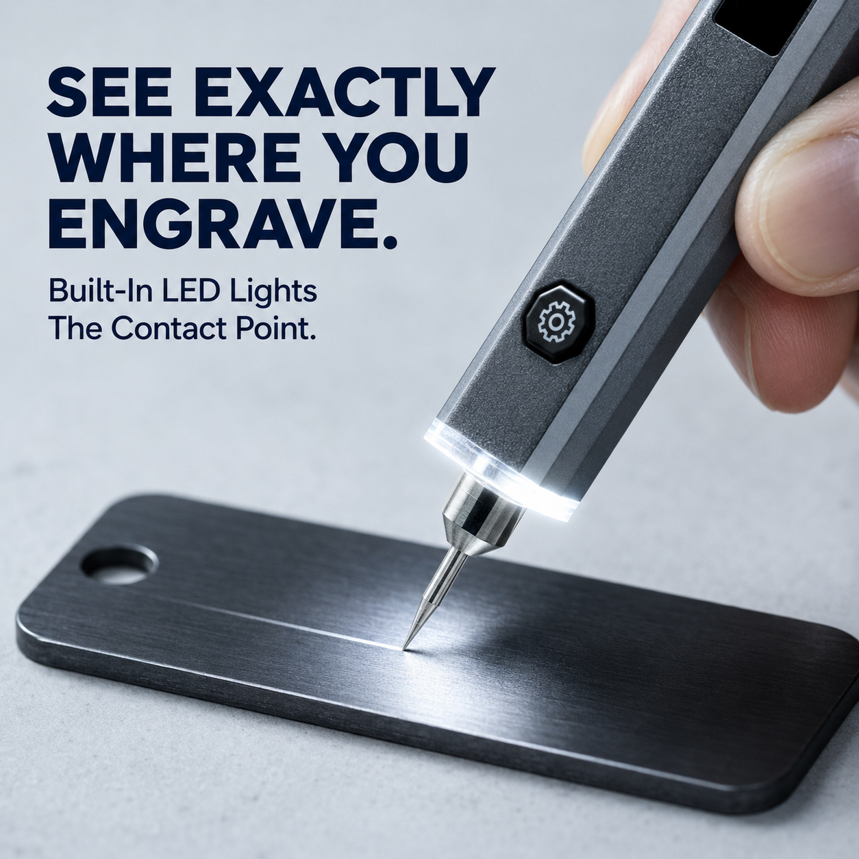 ✍️ Cordless Electric Engraving Pen – 5-Speed LED DIY Tool Kit