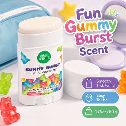 🌿Natural Deodorant for Kids & Teens, Aluminum Free, Paraben Free, Hypoallergenic Deodorant