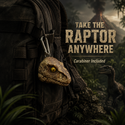 🦖 Velociraptor AirPods 4 Case – Handcrafted Dinosaur Head Cover